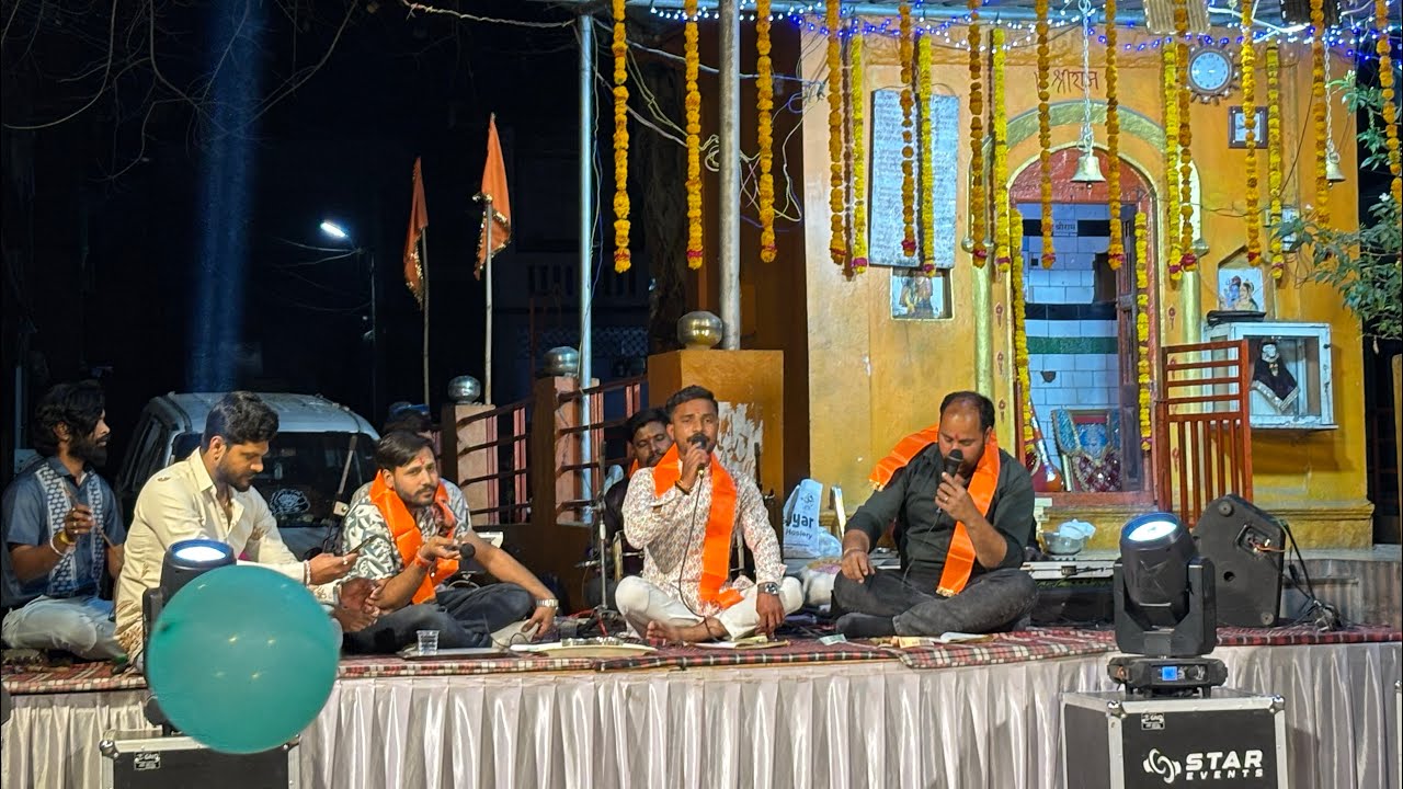 Aaj Hamare Yaha Sundar Kand Hua 🚩 | Bhajan Sandhya | Bahut Maza Aaya | Vlog