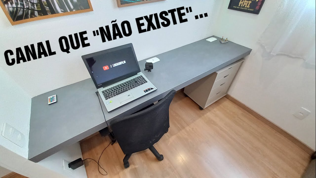 O NOVÍSSIMO ESCRITÓRIO DE DRYWALL DO LUCASIN DRYWALL