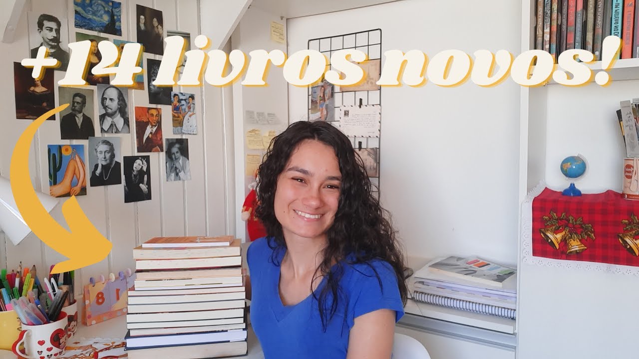 BOOK HAUL DE MUITOS LIVROS NOVOS | Livros que ganhei de presente, feira do livro e mais