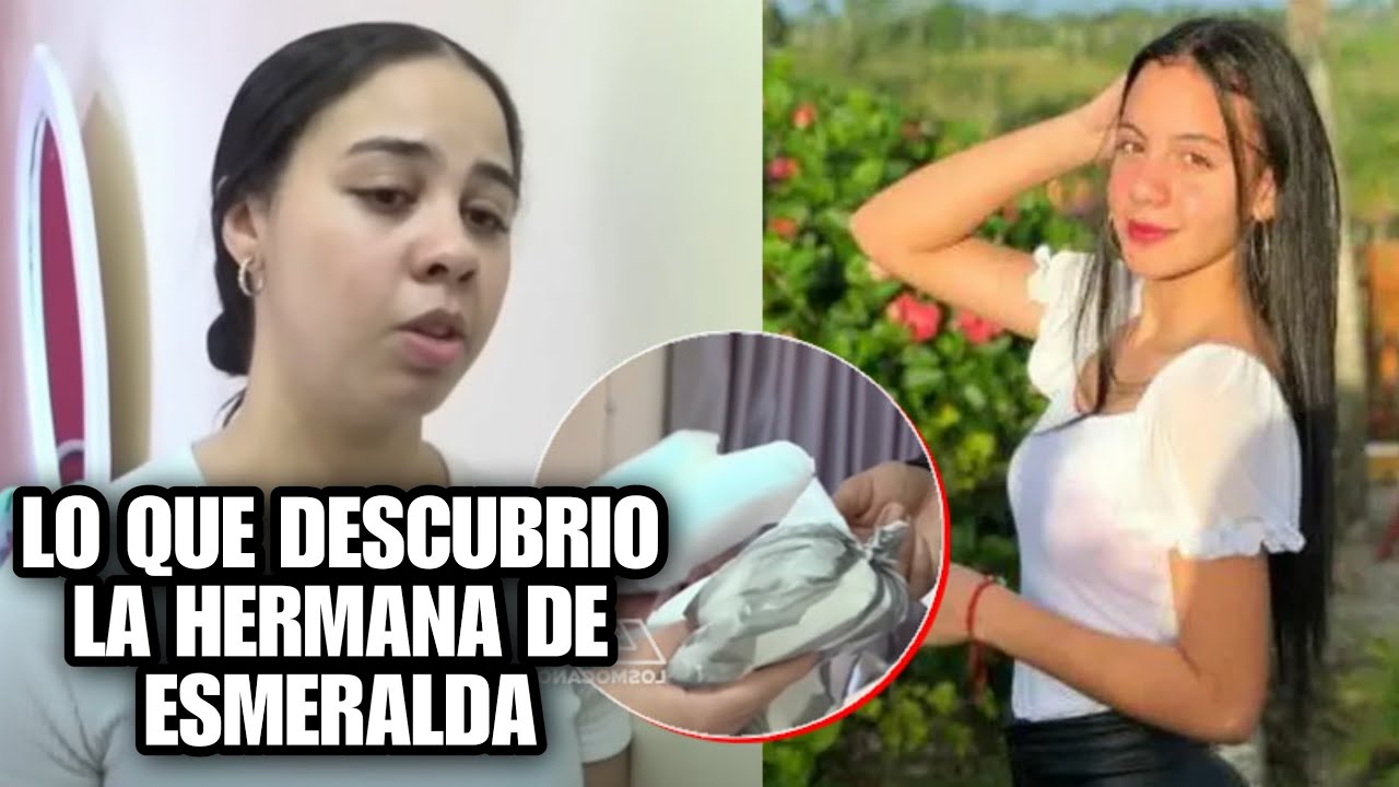 Hermana de Esmeralda Richiez muestra la funda que le dio el profesor