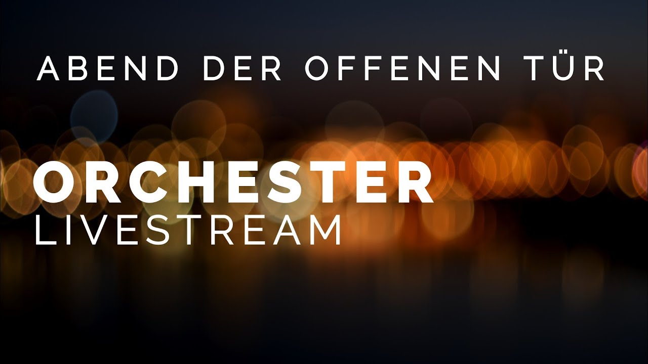 THE HARMONICS - Orchester-Livestream zum virtuellen Abend der offenen Tür