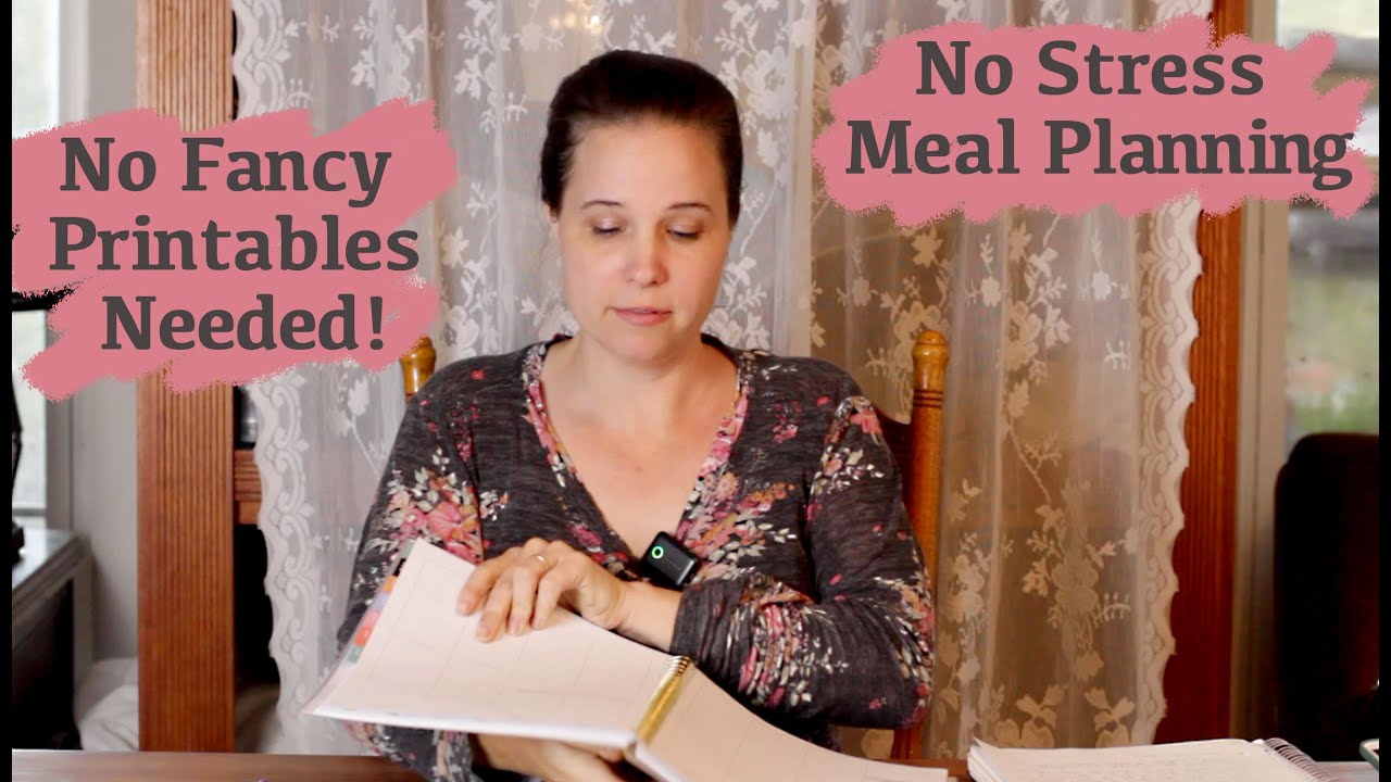 How To Meal Plan The Easy Way || Monthly Meal Planning