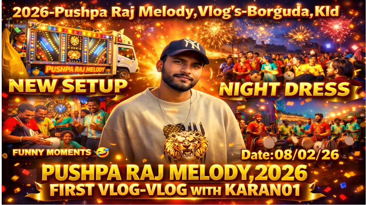 08/02/26 FULL MASTI😇MARRIAGE VLOG VIDEO BY PUSHPA RAJ MELODY BORGUDA #trending #viral #views 