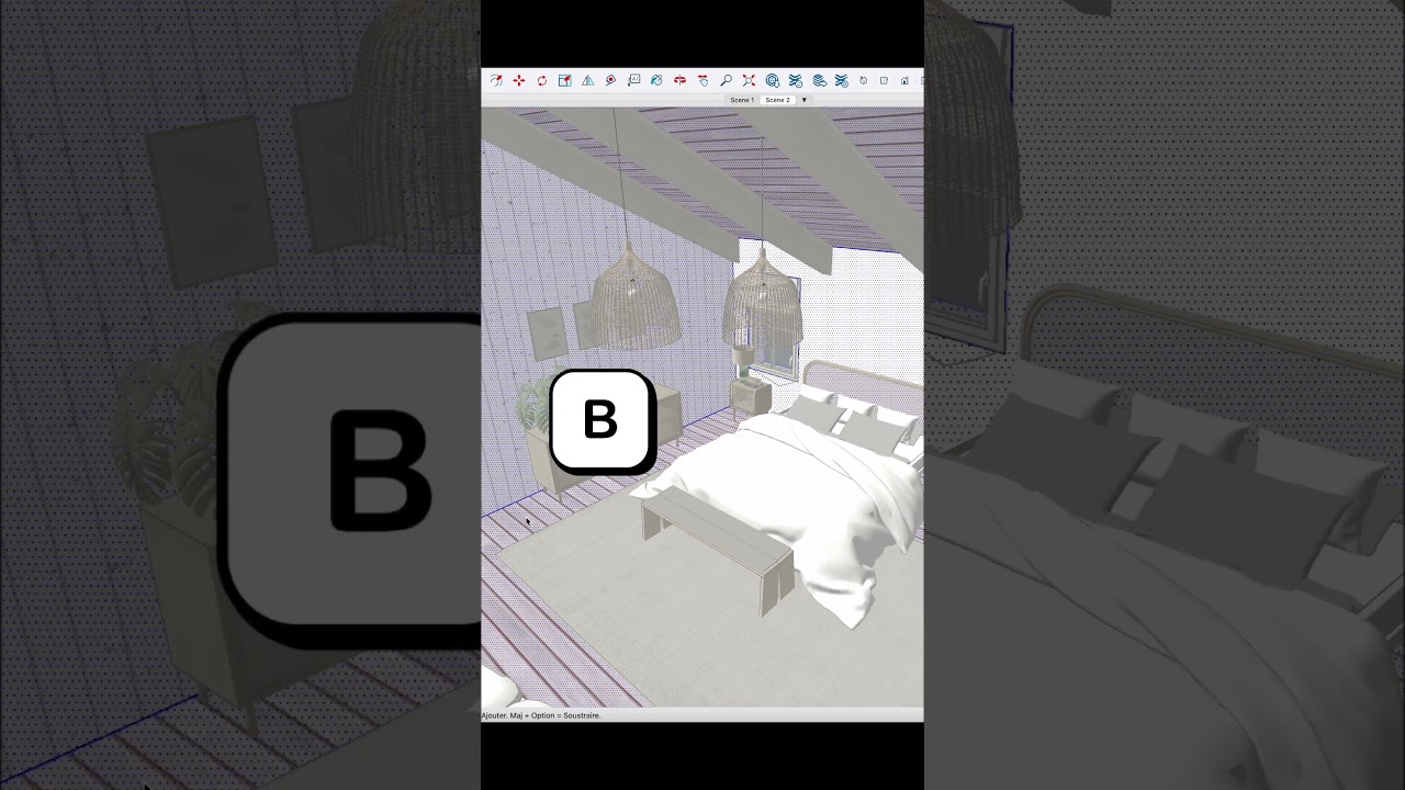 3 conseil SketchUp d&eacute;butant #sketchup #tutosketchup #sketchupdebutant