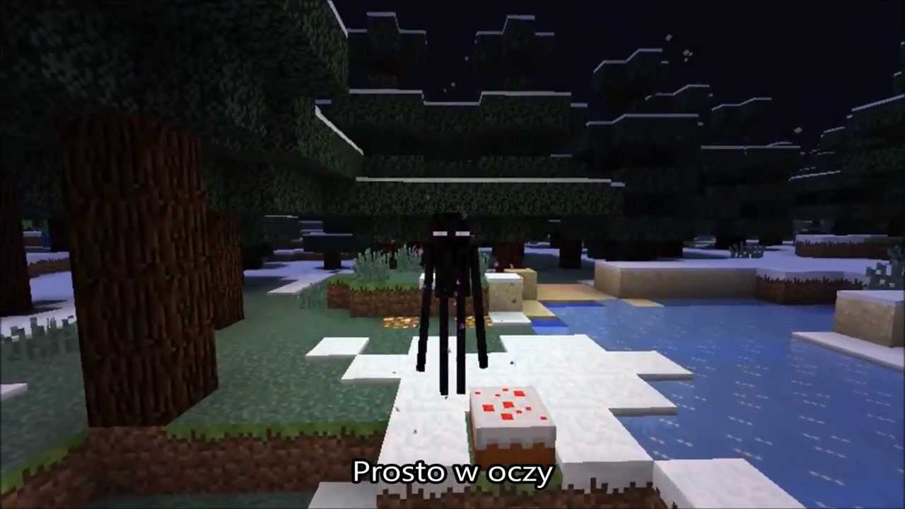 Piosenka Minecraft - Enderman (Napisy PL)