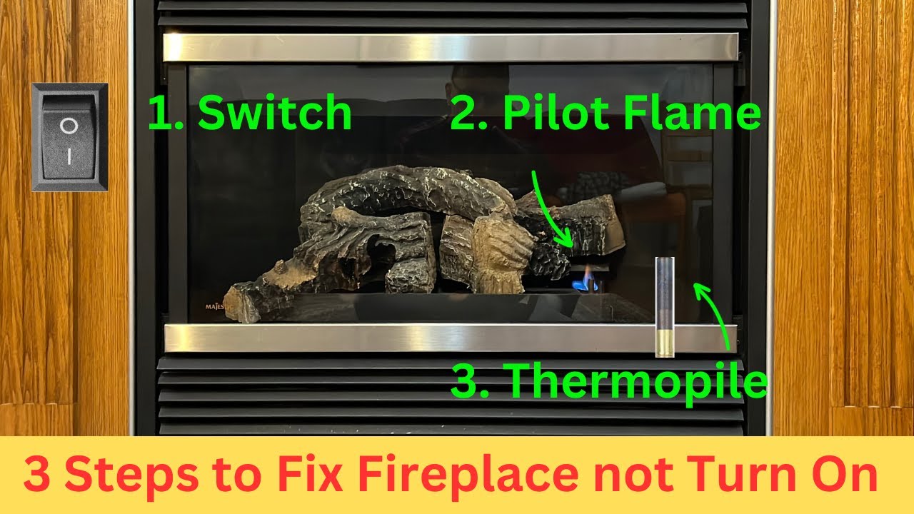 Gas Fireplace Won’t Light? Easy DIY Fix in Three Simple Steps for Homeowners