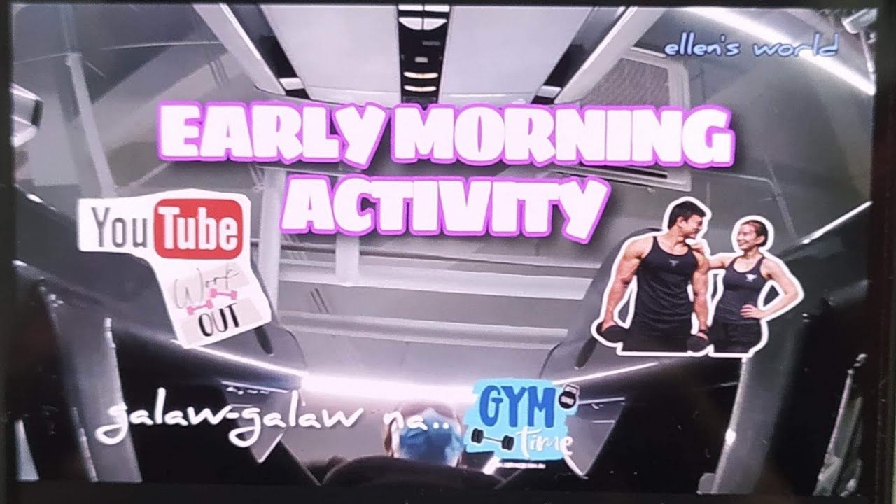 EARLY MORNING ACTIVITY