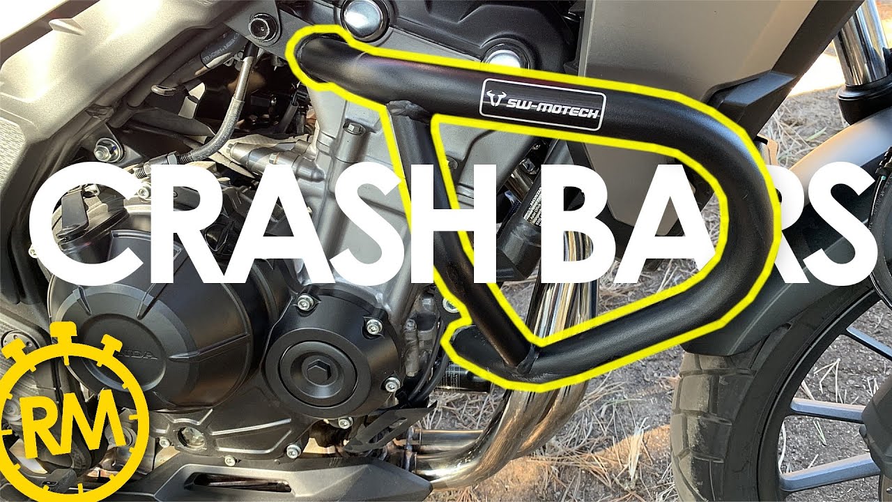 SW MOTECH Engine Crash Bars Review Honda NX500/ CB500X [QuickTest#3]