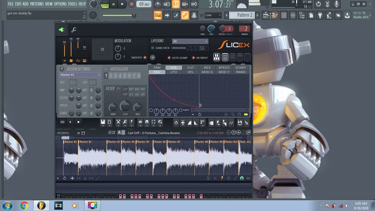 CamRon Get Em Daddy Instrumental Remake With FLP