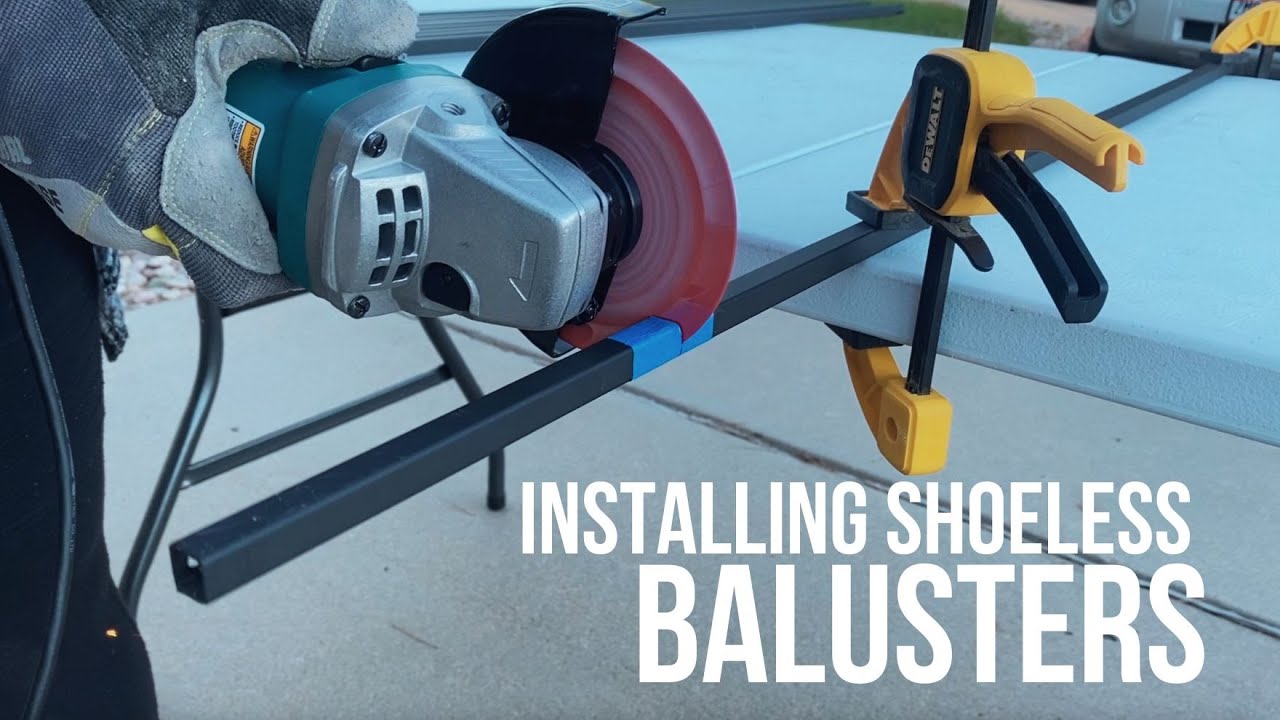 Cutting and Installing Iron Balusters with Concealed Hardware - Short