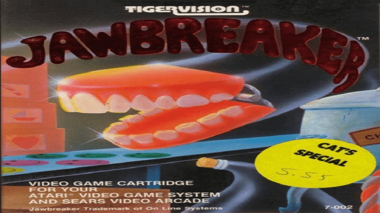 Jawbreaker Gameplay [Atari 2600] [No-Com]