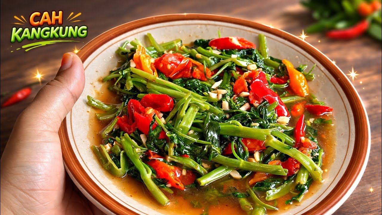 CAH KANGKUNG Saus Tiram! Enak, Simple Rasa Restoran