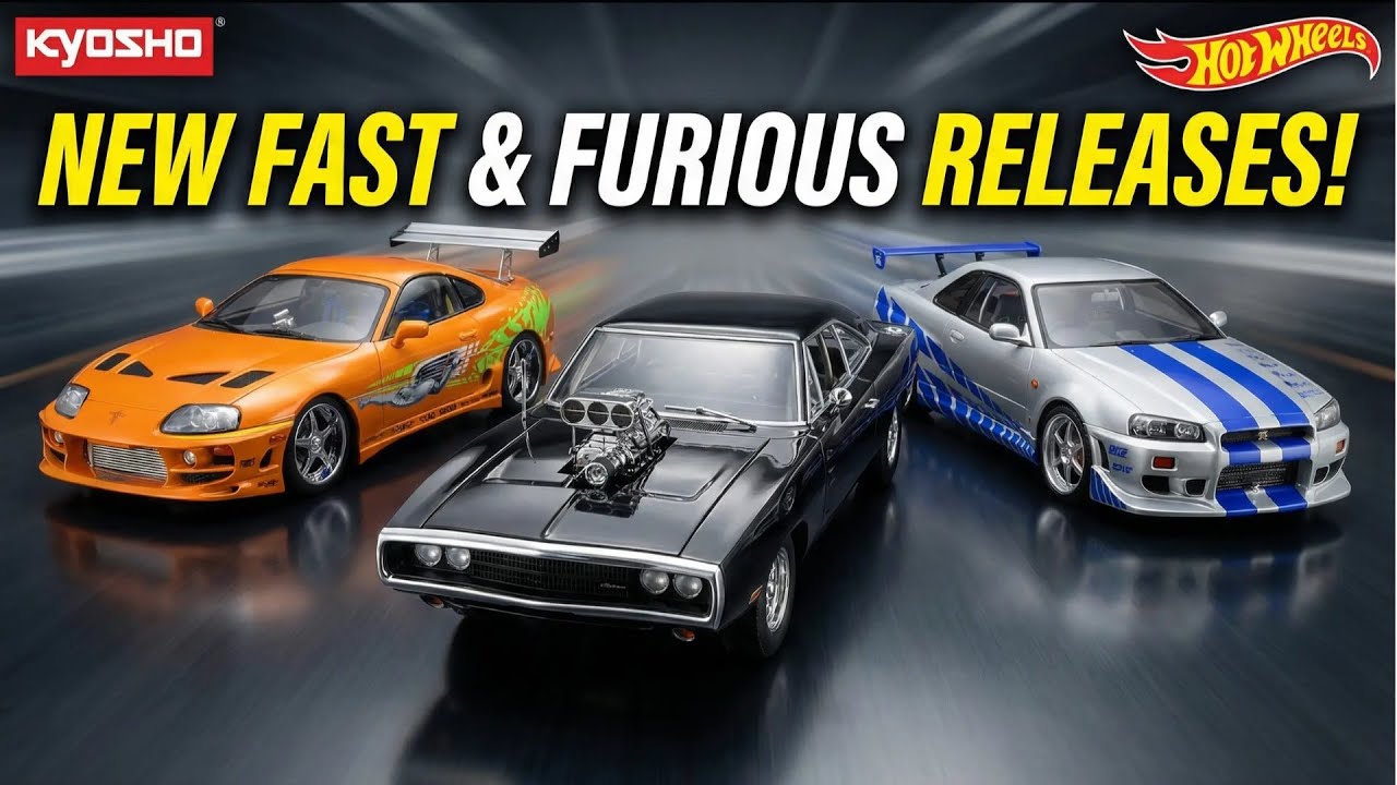 First Look! 2026 Fast & Furious Diecast Upcoming Releases!