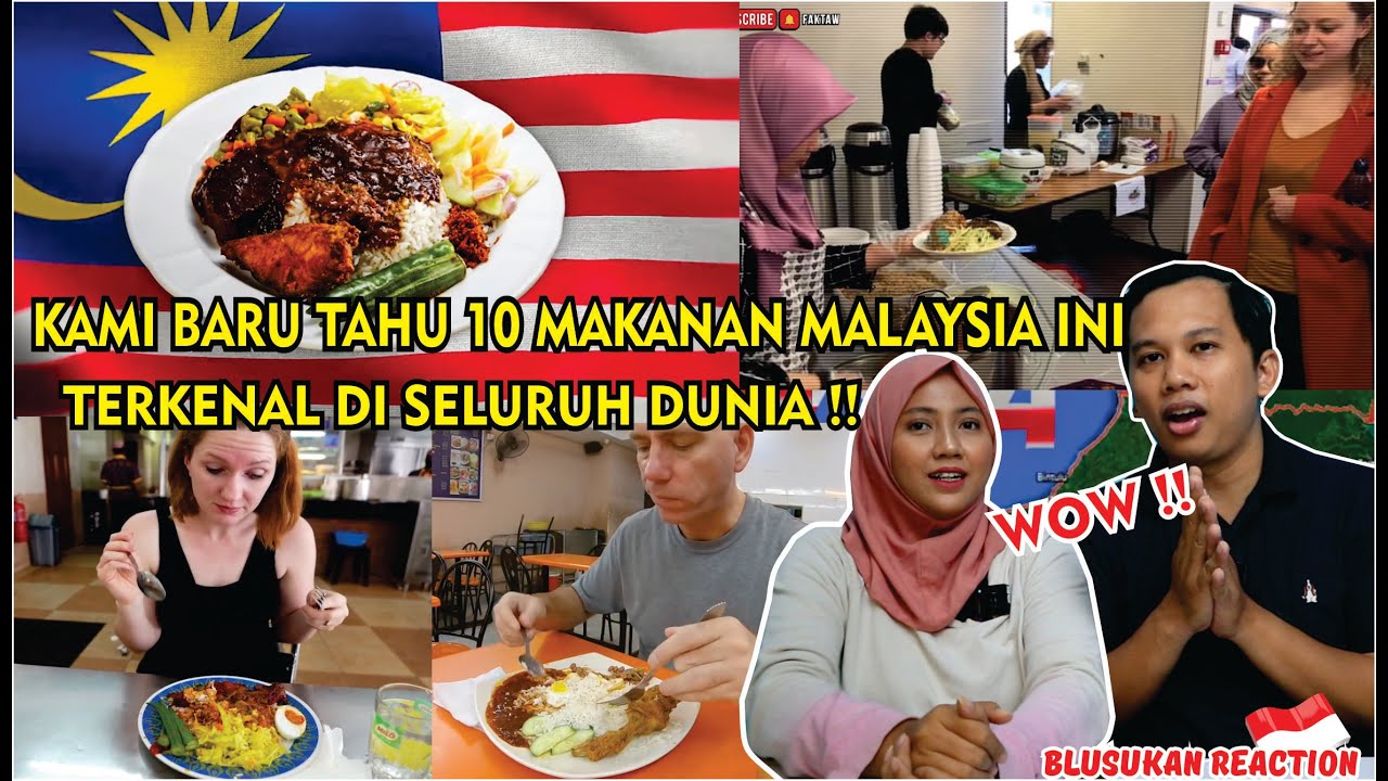 BERIKUT 10 MAKANAN MALAYSIA TERKENAL DI SELURUH DUNIA, YANG KALIAN WAJIB TAHU (MALAYSIA FOOD)