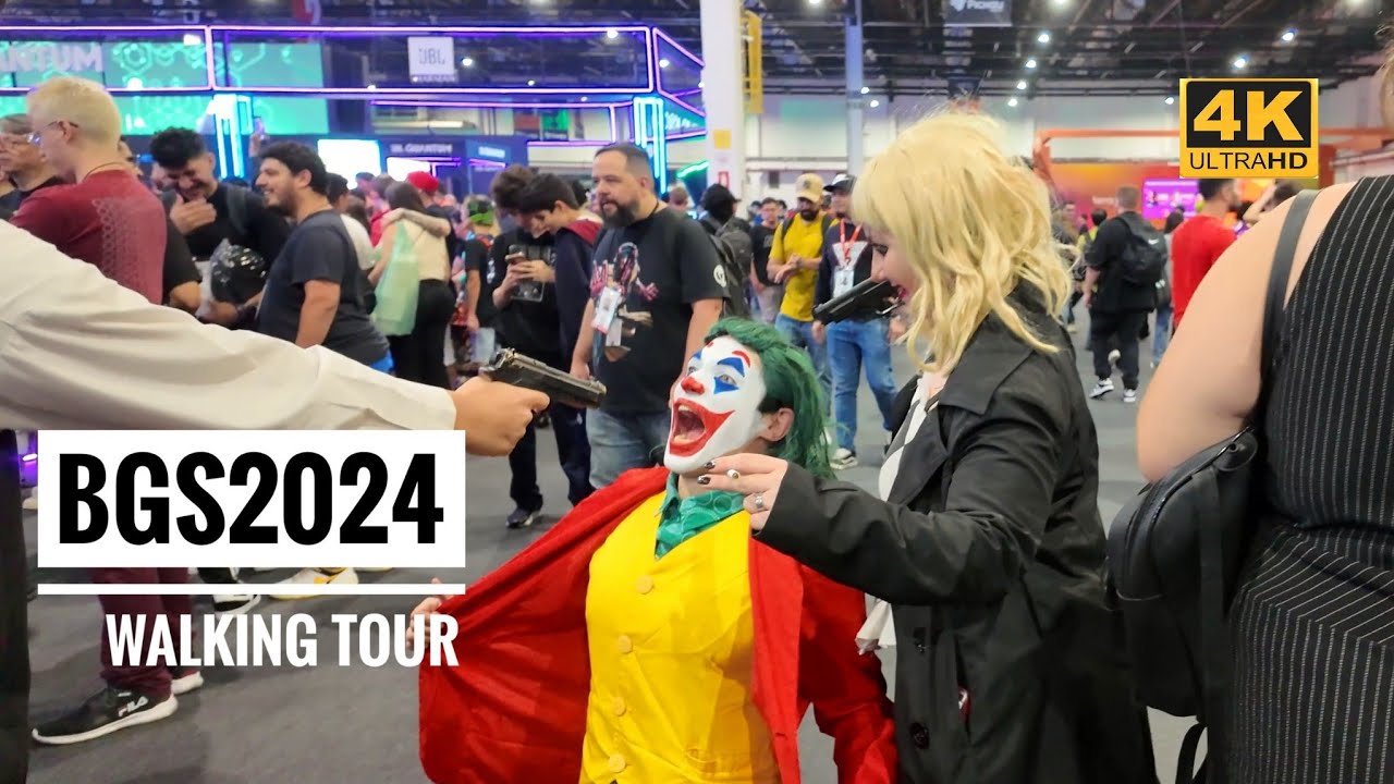 BGS 2024 Brasil Game Show São Paulo Tour | 4K Walk