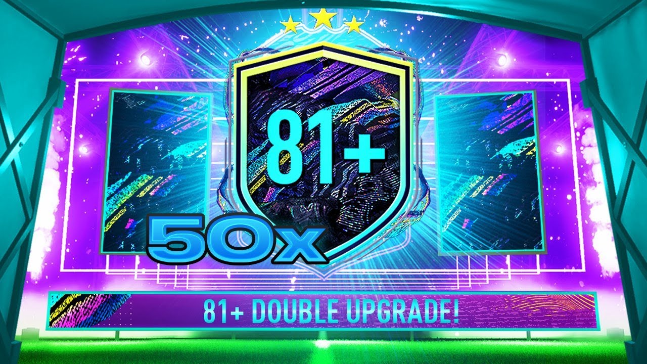 WHAT I GOT IN 50X 81+ DOUBLE UPGRADE PACKS! #FIFA21​ ULTIMATE TEAM