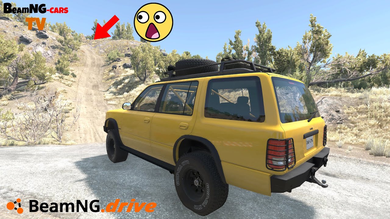 Cars vs Hill Climb #1 - BeamNG.Drive | BeamNG-Cars TV