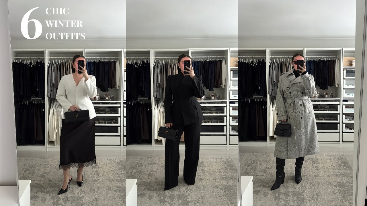 6 Chic Winter Outfit Ideas | High-Street & High-End Lookbook