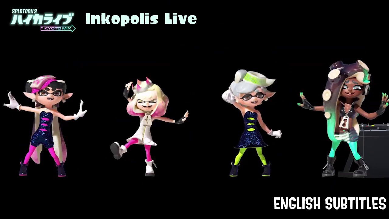 [ENG SUB] Inkopolis Live (Haicalive) KYOTO MIX ft. Off the Hook & Squid Sisters - DAY 1&2 CUT