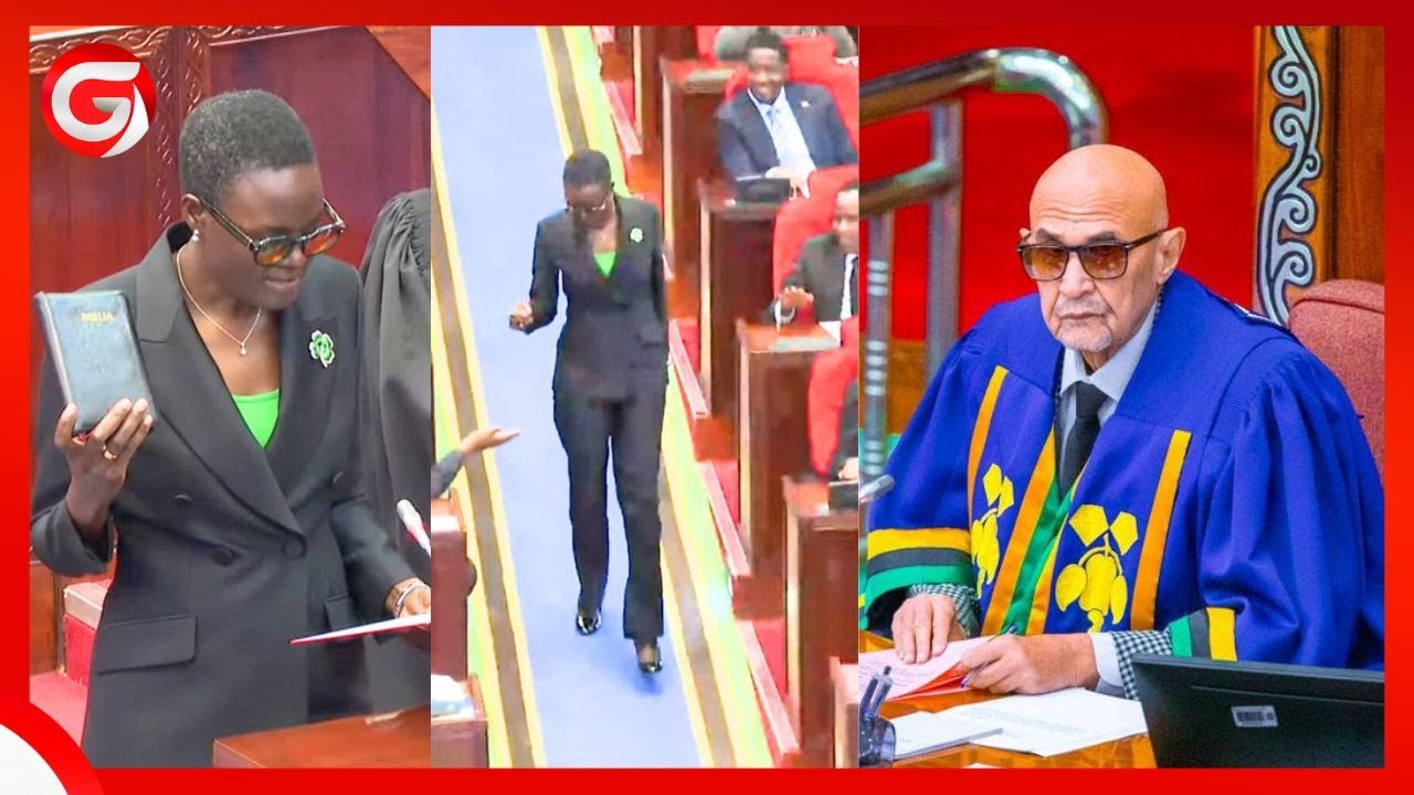 KUMEKUCHA BUNGENI! - DKT TULIA ACKSON ALA KIAPO MBELE ya SPIKA ZUNGU - 