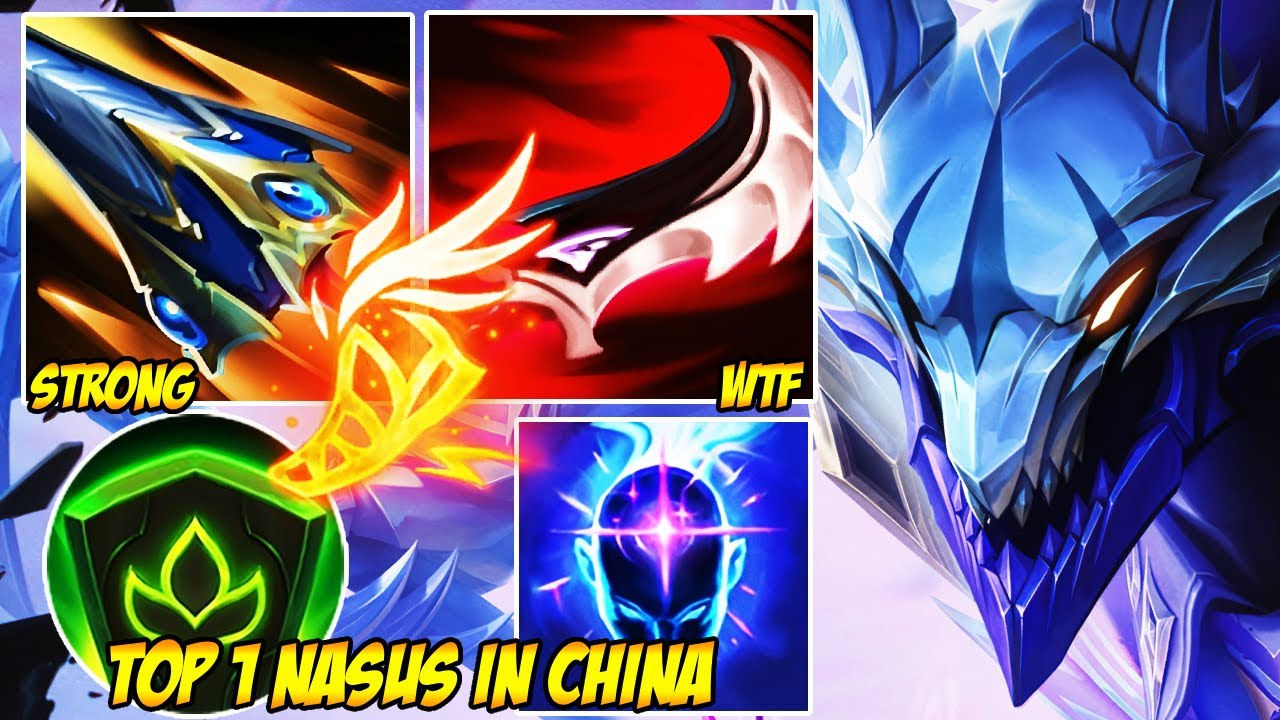 WILD RIFT CHINA TOP 1 NASUS - THE DOG IS DONE PLAYING NICE
