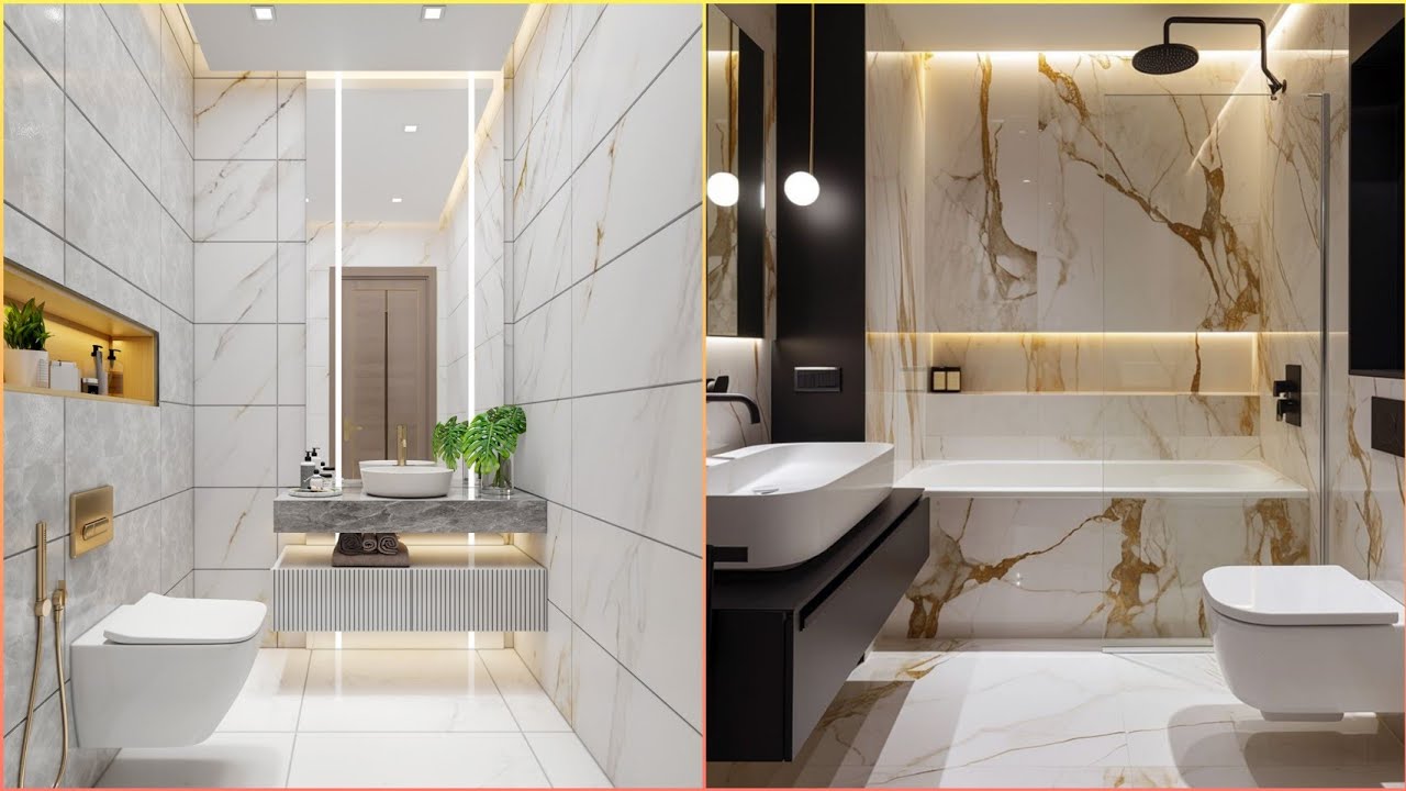 50 New Bathroom Tiles Design Ideas 2025 Small Bathroom Tiles Designs| Bathroom Interior Design