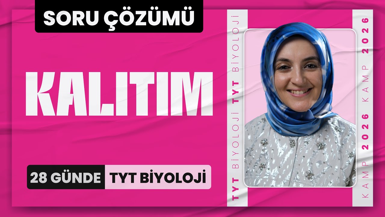 Kalıtım Soru Çözümü | TYT Biyoloji Soru Çözümü | 5. Ünite