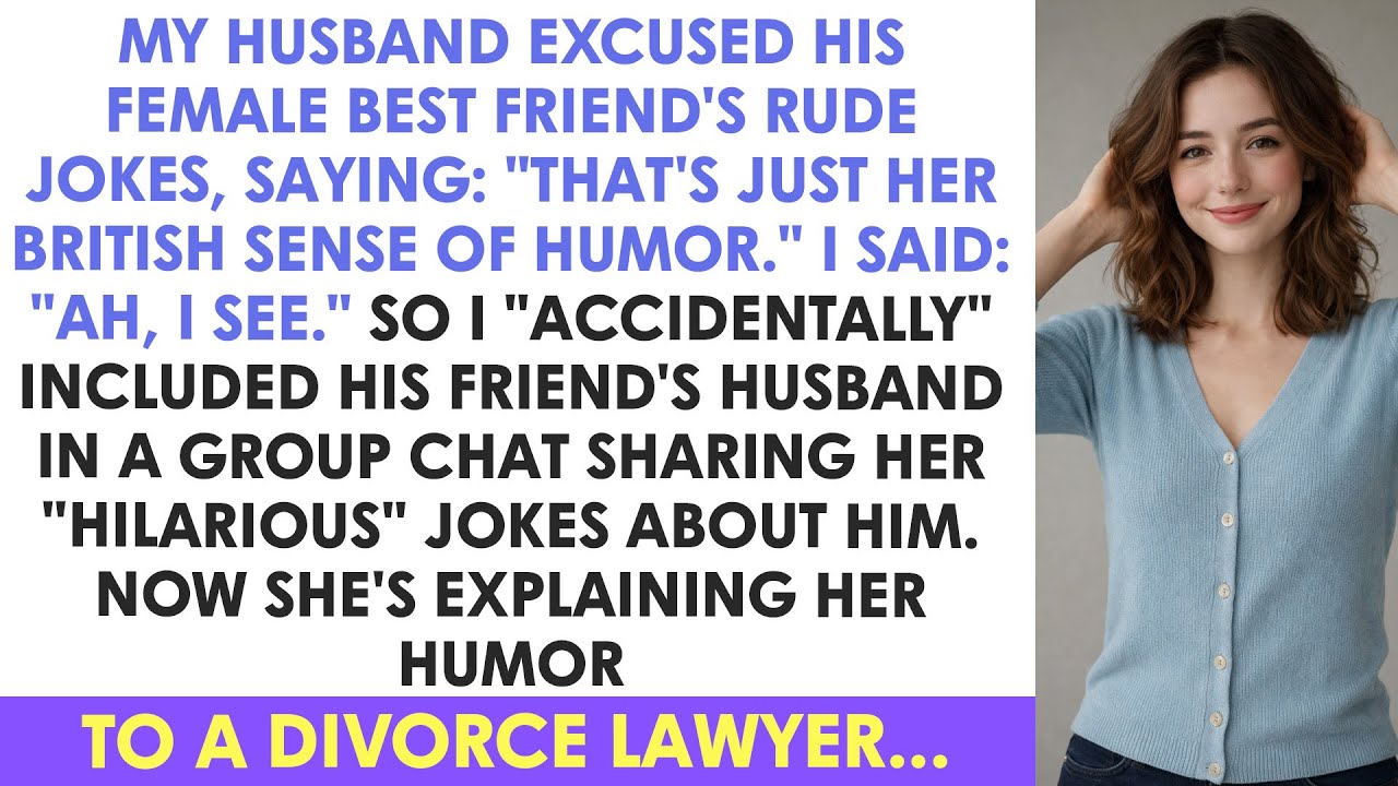 My Husband Excused His Female Best Friend's Rude Jokes, Saying: 