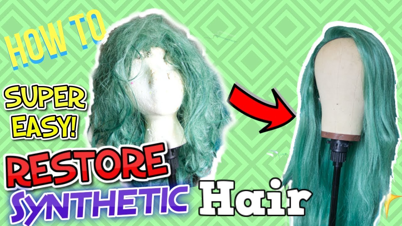 КАК ВОССТАНОВИТЬ И РАСПУТАТЬ СИНТЕТИЧЕСКИЙ ПАРИК | WIG 101 Эпизод 1