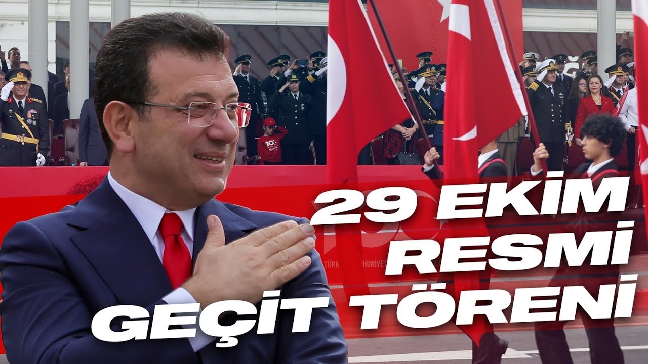 29 EKİM CUMHURİYET BAYRAMI RESMÎ GEÇİT TÖRENİ