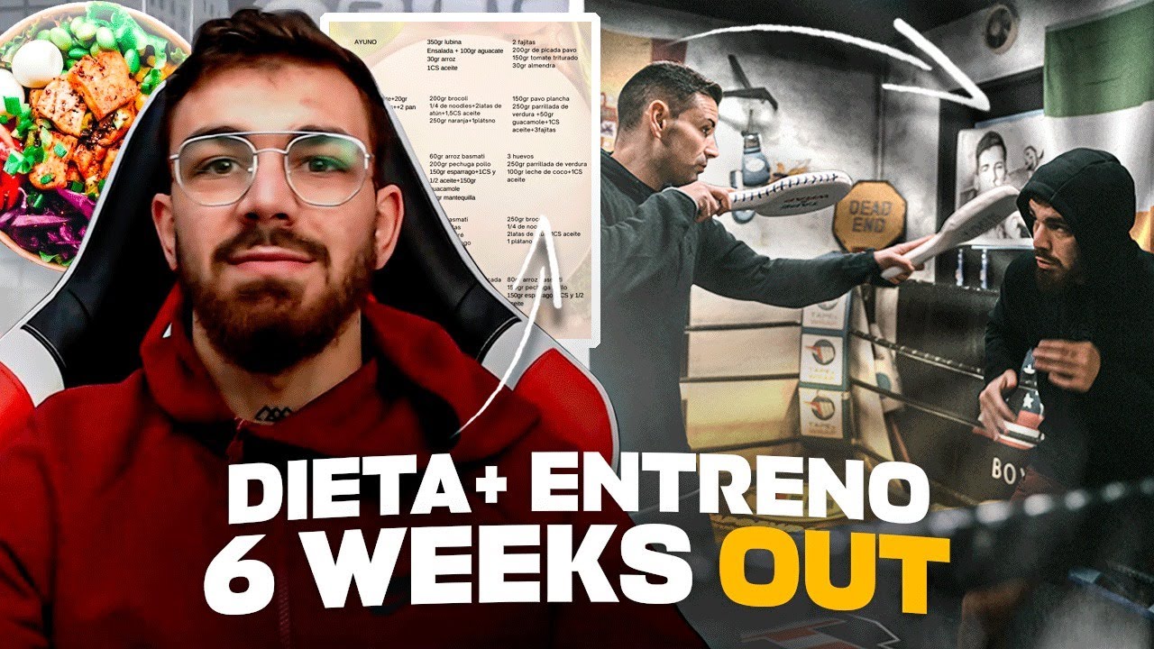 🍔 ¡ASÍ es la DIETA de un BOXEADOR PROFESIONAL en PREPARACIÓN para UNA PELEA! 🥊