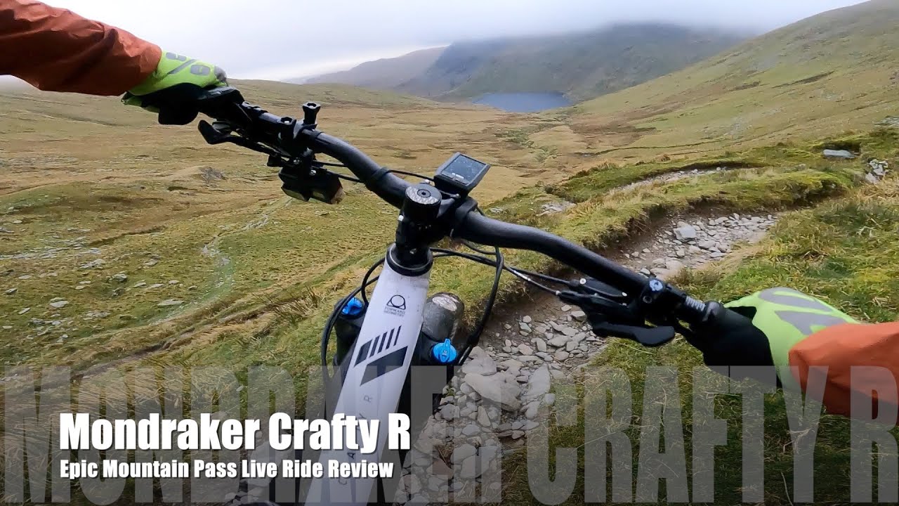 Mondraker Crafty R E-Bike Garburn Pass and Nan Bield Live Ride Review