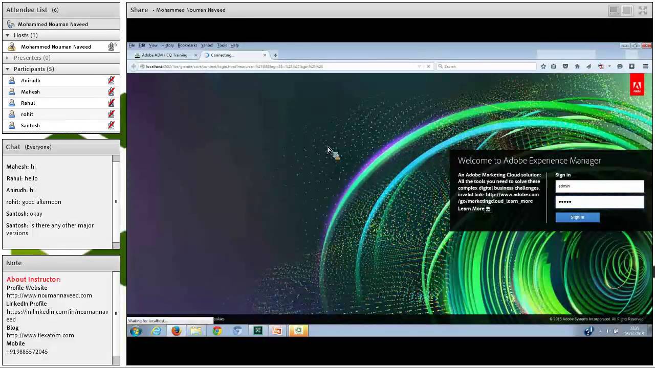 Adobe AEM - CQ5 Installation and Deployment & AEM Authoring - Full Coverage