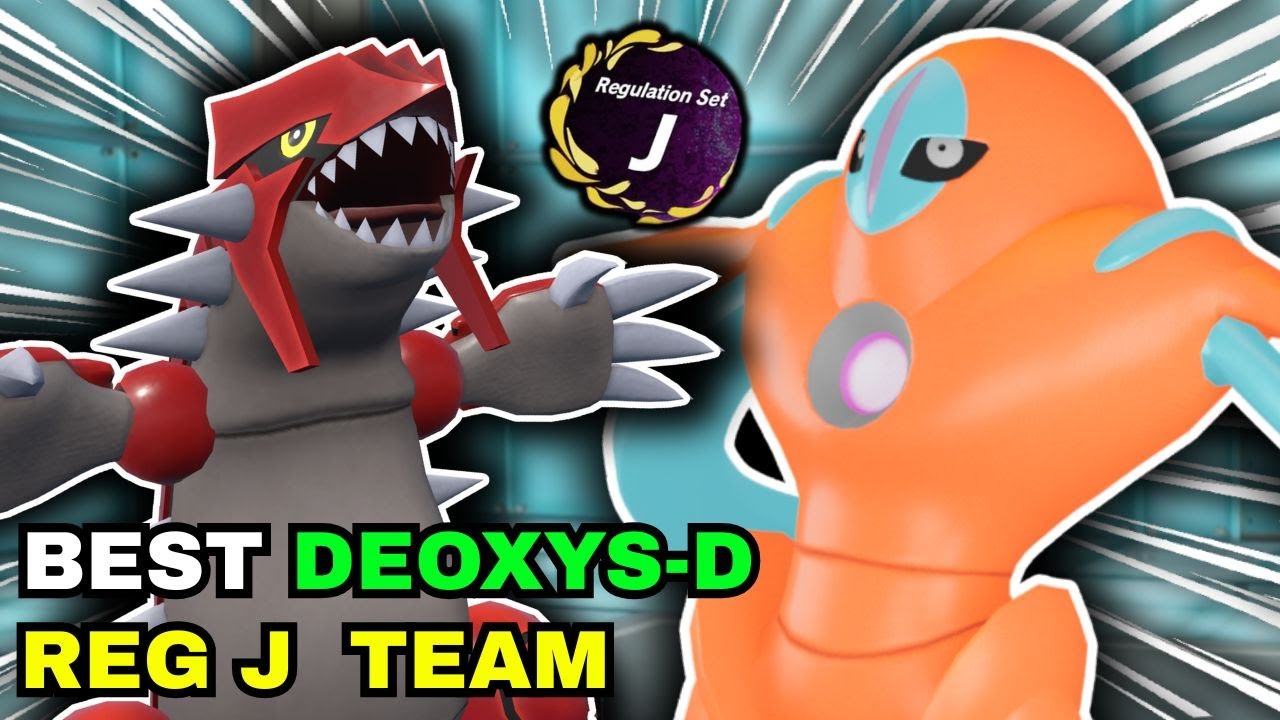BEST Deoxys-D Team! Pokemon VGC Reg J Competitive Doubles Wifi Battle