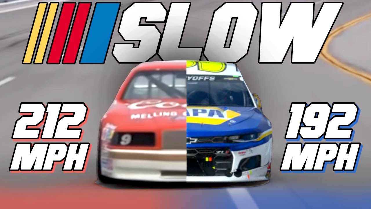 Почему NASCAR становится медленнее