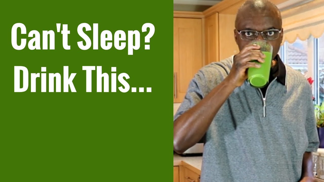 Smoothie for Better Sleep (Drink This Green Smoothie for Deep Sleep)