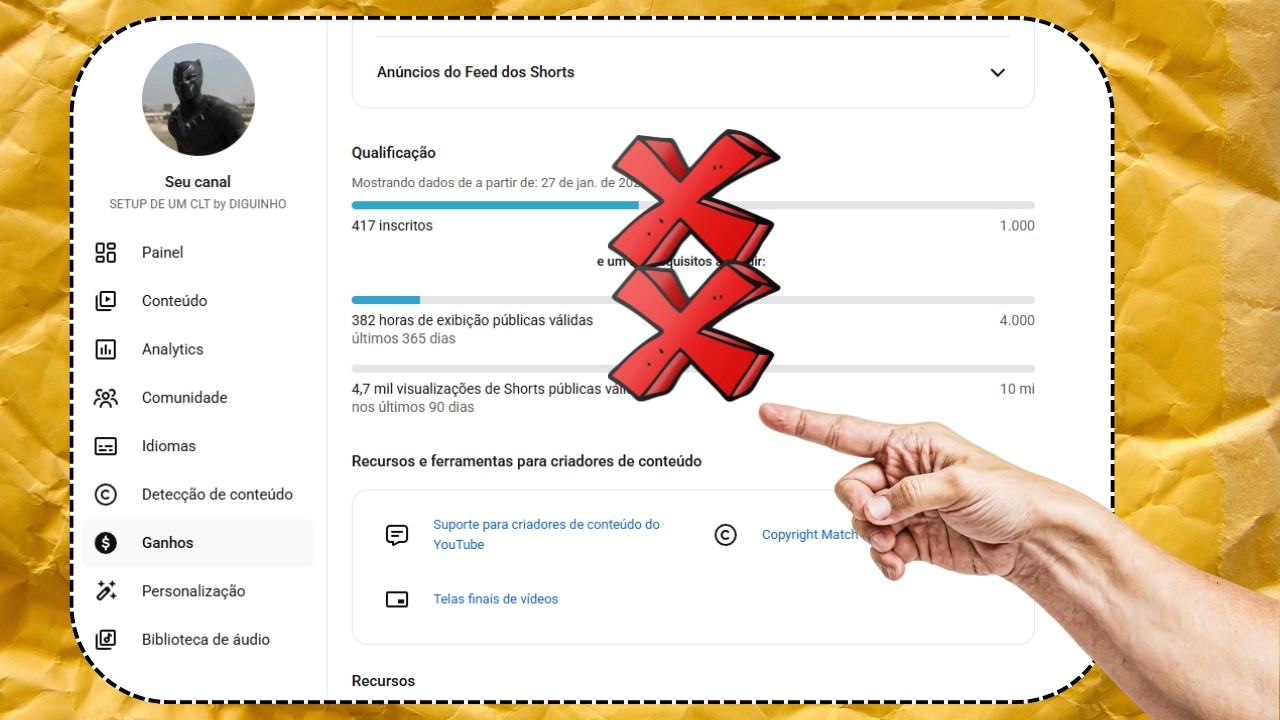 como MONETIZAR SEU CANAL do YOUTUBE sem cumprir os requisitos basicos (EU CONSEGUI MONETIZAR)