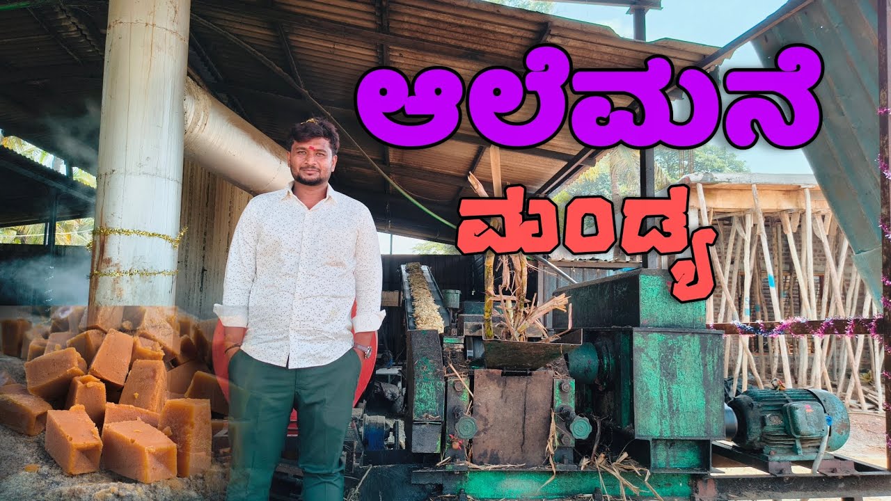 ಆಲೆಮನೆ, ಬೆಲ್ಲ ತಯಾರಿಕ ಘಟಕ ಮಂಡ್ಯ 