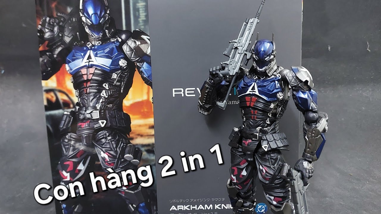 [Review & Đánh giá] Mô hình Revoltech Arkham Knight / Red Hood ver 1.5 Amazing Yamguchi Kaiyodo