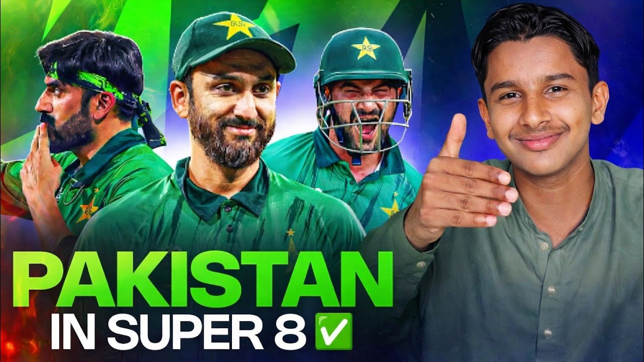Pakistan Qualifies for Super 8 in T20 World Cup 2026 | Sahibzada Farhan 100* | Usman Tariq 🔥