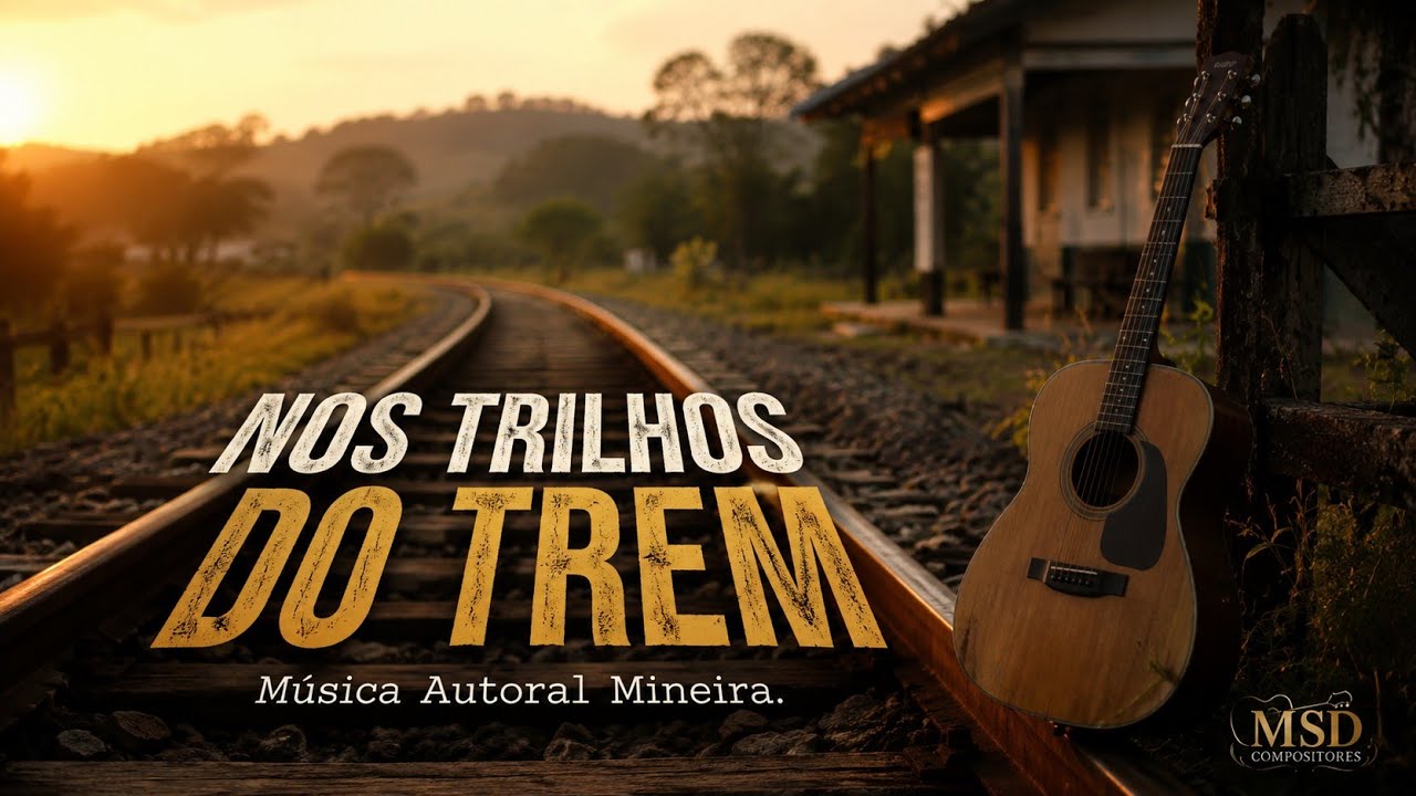 Nos Trilhos do Trem (Versão Completa) Letra: Márcio Santos 