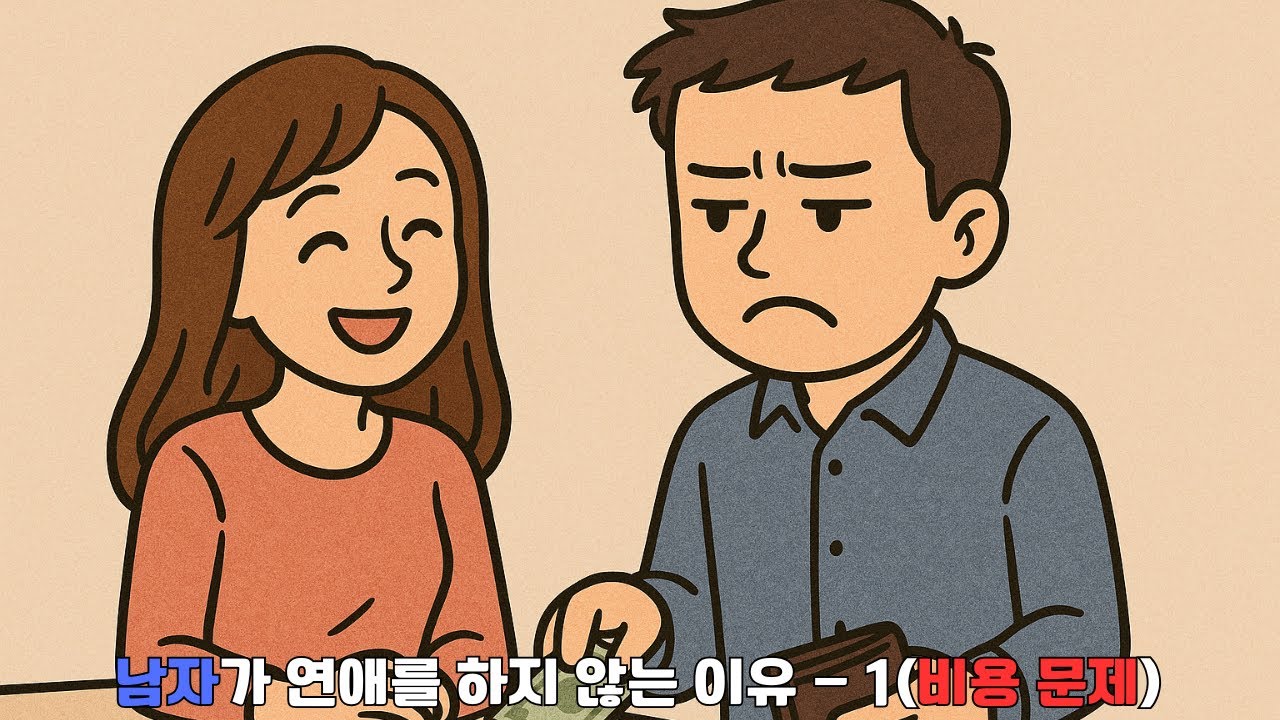 한국남자가 한녀와 연애를 안하는 이유-1(데이트 비용 문제/돈 문제)