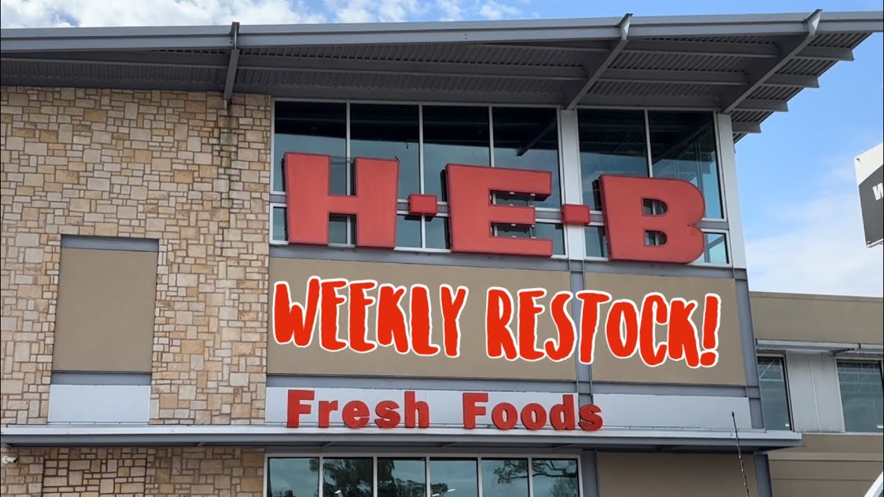 Покупки в HEB 🛒 | Свежие продукты, обеды на рабочую неделю, продукты для путешествий и пополнение...