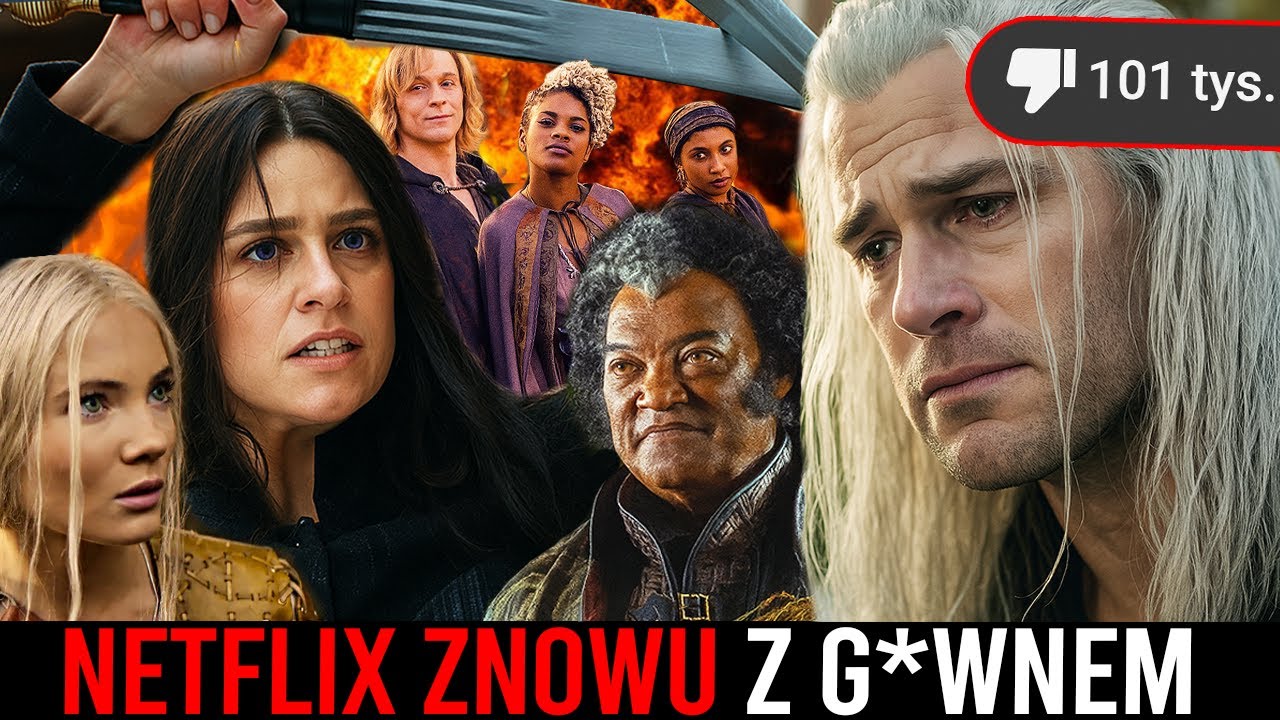 WESOŁE PRZYGODY DŻENIFER, czyli 'Wiedźmin' sezon 4 🤦 Netflix, weź już daj se siana