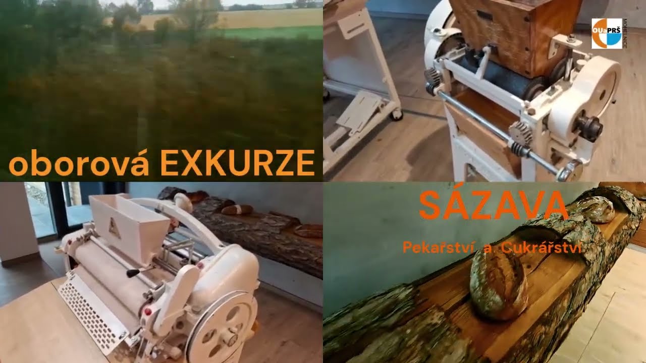 oborová EXKURZE v pekařství a cukrářství SÁZAVA