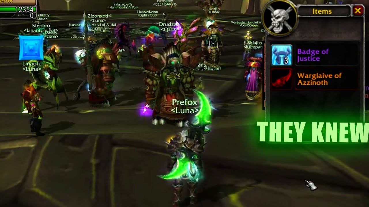 Все участники рейда знали, что это «БЕГ» | WoW TBC Classic