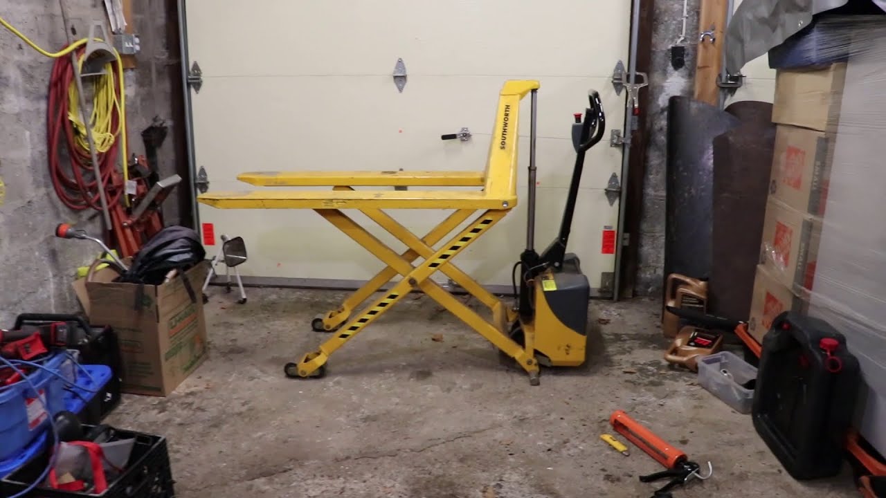 High Lift Pallet Jack Southworth PT-33-E and Logitrans EHL-1004 Walk Around