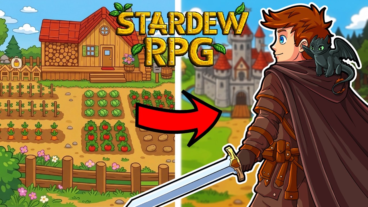 I Turned Stardew Valley Into The Ultimate RPG