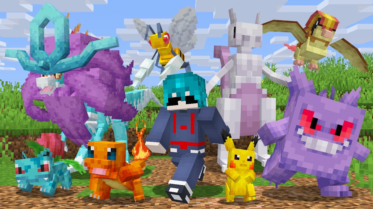 Minha PRIMEIRA VEZ no Minecraft Cobblemon