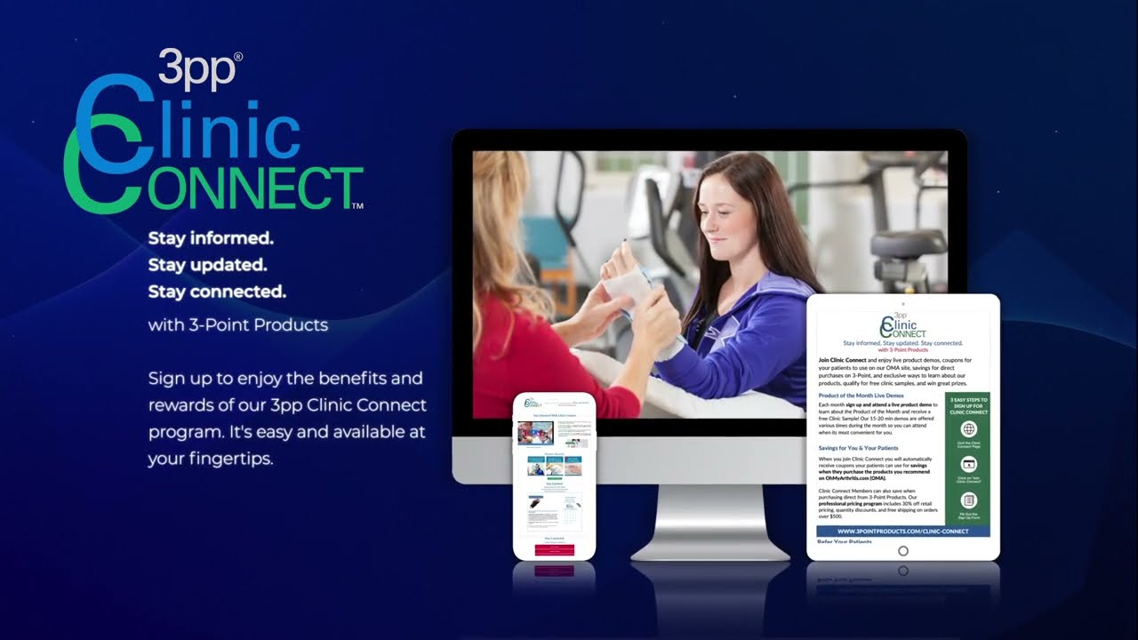 Introducing: Clinic Connect- Online Virtual Resource Program by 3-Point Products